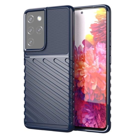 Samsung Galaxy S23 Ultra Tok - Thunder Case - Kék