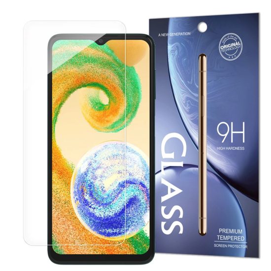 Samsung Galaxy A04s Kijelzővédő Üvegfólia - Standard Tempered Glass 9H