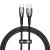 Baseus Glimmer USB-A - USB-C Kábel - 1m 6A 100W - Fekete