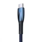 Baseus Glimmer USB-A - USB-C Kábel - 1m 6A 100W - Kék