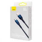 Baseus Glimmer USB-A - USB-C Kábel - 1m 6A 100W - Kék
