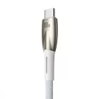 Baseus Glimmer USB-A - USB-C Kábel - 1m 6A 100W - Fehér