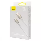 Baseus Glimmer USB-A - USB-C Kábel - 1m 6A 100W - Fehér