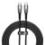 Baseus Glimmer USB-C - USB-C Kábel - 2m 5A 100W - Fekete