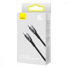 Baseus Glimmer USB-C - USB-C Kábel - 2m 5A 100W - Fekete