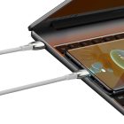 Baseus Glimmer USB-C - USB-C Kábel - 2m 5A 100W - Fehér