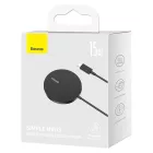 Baseus Simple Mini3 Indukciós Töltő MagSafe 15W - Fekete