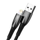 Baseus Glimmer USB-A - Lightning Kábel - 2m 2.4A - Fekete