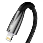 Baseus Glimmer USB-C - Lightning Kábel - 2m 20W - Fekete