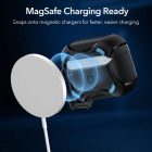 AirPods Pro 1 / 2 Tok - ESR Cyber Tough Case Halolock - Fekete