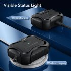 AirPods Pro 1 / 2 Tok - ESR Cyber Tough Case Halolock - Fekete