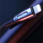 Joyroom Sharp USB-A - Lightning Kábel - 3m 2.4A - Fekete