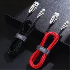 Joyroom Sharp USB-A - Lightning Kábel - 3m 2.4A - Fekete