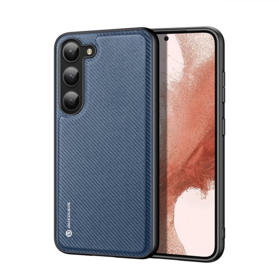 Samsung Galaxy S23+ Plus Tok - Dux Ducis Fino - Kék