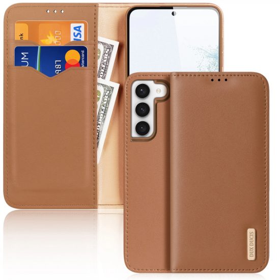 Samsung Galaxy S23+ Plus Tok - Dux Ducis Hivo - Barna