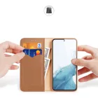 Samsung Galaxy S23+ Plus Tok - Dux Ducis Hivo - Barna