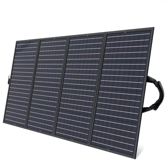 Choetech SC010 Összecsukható Napelemes Töltő 160W - 2xA + C + DC - Fekete