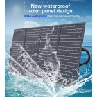 Choetech SC010 Összecsukható Napelemes Töltő 160W - 2xA + C + DC - Fekete