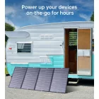 Choetech SC010 Összecsukható Napelemes Töltő 160W - 2xA + C + DC - Fekete