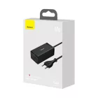 Baseus GaN5 Pro Töltő HUB - 2x USB-C + USB-A + HDMI + 1m USB4 C-C Kábel - Fekete