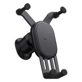 Baseus Stable Pro Autós Tartó és Vezeték Nélküli Töltő 15W - Szellőzőrácsba - Fekete   Baseus Stable Pro Autós Tartó és Vezeték Nélküli Töltő 15W - Szellőzőrácsba - Fekete