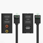 Ugreen HD103 HDMI - HDMI Kábel - 2m 4K 30Hz - Fekete