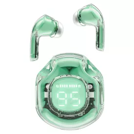 Acefast T8 Bluetooth TWS Fülhallgató - Zöld