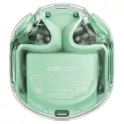 Acefast T8 Bluetooth TWS Fülhallgató - Zöld