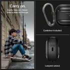 Airpods Pro 1 / 2 Tok - Spigen Rugged Armor - Fekete
