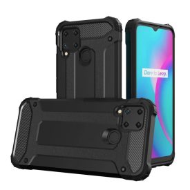 Realme 10 5G / Realme 9i 5G Tok - Hybrid Armor Case - Fekete Realme 10 5G / Realme 9i 5G Tok - Hybrid Armor Case - Fekete