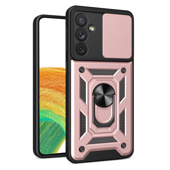 Samsung Galaxy A34 5G Tok - Hybrid Armor Camshield - Pink