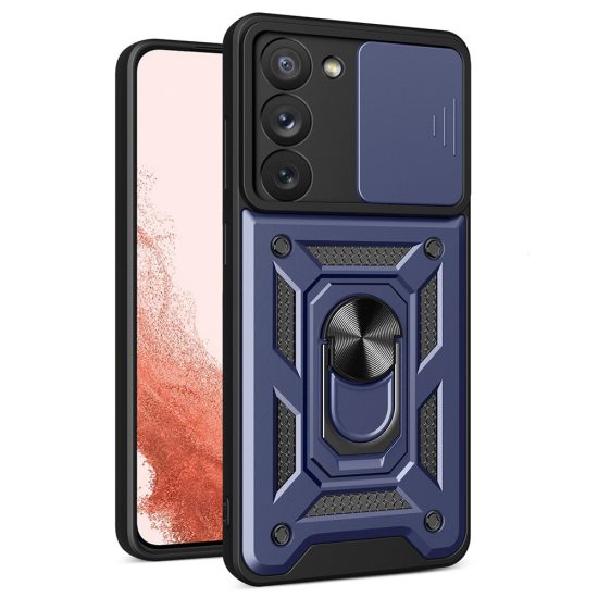 Samsung Galaxy S23+ Plus Tok - Hybrid Armor Camshield - Kék
