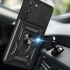 Samsung Galaxy S23+ Plus Tok - Hybrid Armor Camshield - Kék