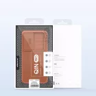 Samsung Galaxy S23+ Plus Tok - Nillkin Qin Pro Leather - Barna
