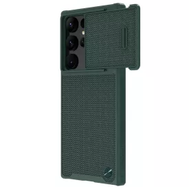 Samsung Galaxy S22 Ultra Tok - Nillkin Textured S - Zöld