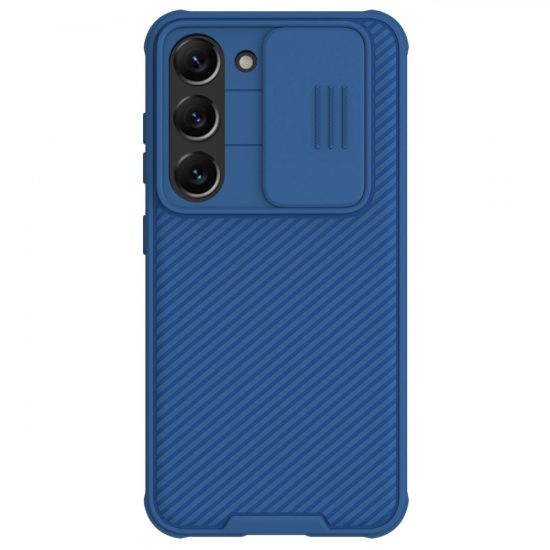 Samsung Galaxy S23+ Plus Tok - Nillkin CamShield Pro - Kék