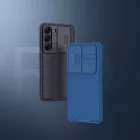 Samsung Galaxy S23+ Plus Tok - Nillkin CamShield Pro - Kék