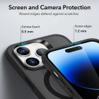 iPhone 14 Pro Tok - ESR Classic Hybrid Halolock - Áttetsző-Fekete