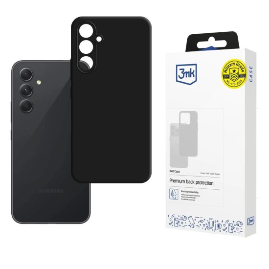 Samsung Galaxy A54 5G Tok - 3mk Matt Case - Fekete