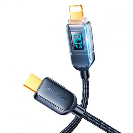 Joyroom USB-C - Lightning Display Kábel - 1.2m 20W - Fekete