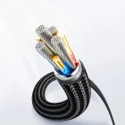 Joyroom USB-C - Lightning Display Kábel - 1.2m 20W - Fekete