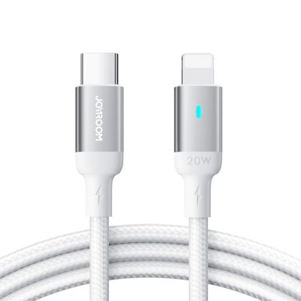 Joyroom USB-C - Lightning A10 Kábel - 2m 20W - Fehér