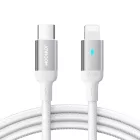 Joyroom USB-C - Lightning A10 Kábel - 1.2m 20W - Fehér
