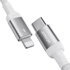 Joyroom USB-C - Lightning A10 Kábel - 1.2m 20W - Fehér