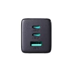 Joyroom TCG01 GaN Ultra Hálózati Töltő 65W - USB-A + 2x USB-C + 1.2m 100W USB-C Kábel