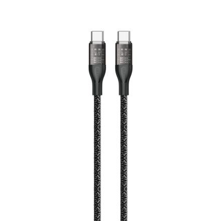 Dudao USB-C - USB-C Kábel - 1m 120W - Szürke