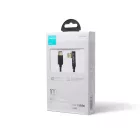 Joyroom USB-C - USB-C Kábel - 1.2m 100W - Fekete