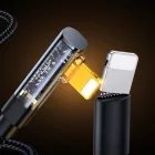Joyroom USB-A - Lightning Kábel - 1.2m 2.4A - Fekete