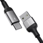 Joyroom USB-A - USB-C A10 Kábel - 1.2m 3A - Fekete