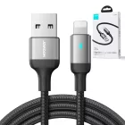Joyroom A10 USB-A - Lightning Kábel - 2m 2.4A - Fekete